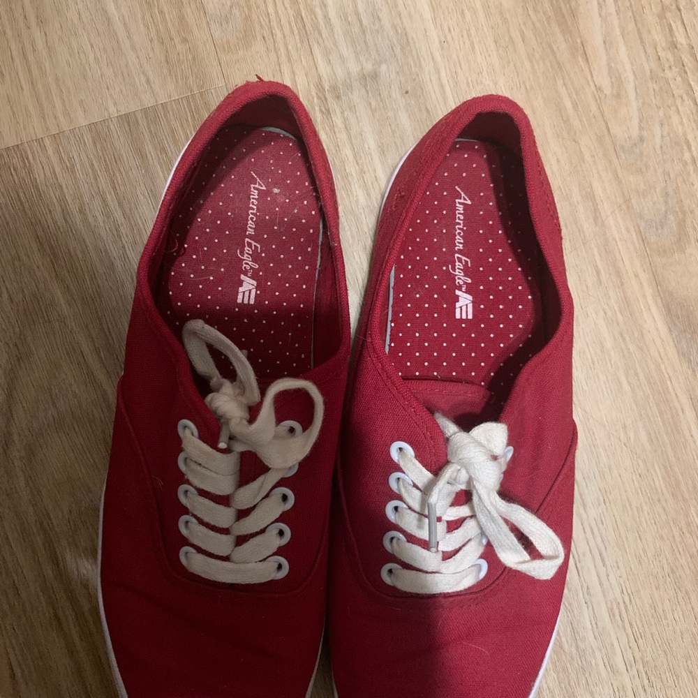 American Eagle Outfitters Red Sneakers
